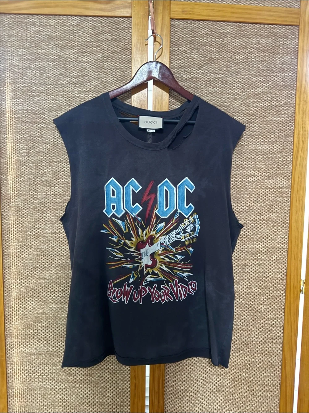 Gucci Black Crewneck Logo Tee